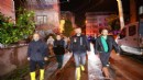 Başkan Duman'dan gece boyu sel mesaisi