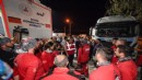 Başkan Tugay'dan yangın bölgesinde inceleme: 20 ev yandı!