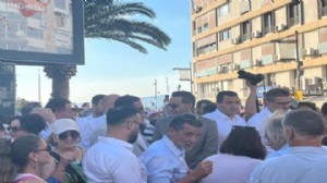 Başkan Yıldız da yürüyüşe katıldı!