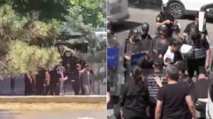 Başkentte NATO karşıtı eyleme sert müdahale