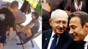 Berhan Şimşek’in kadına şiddet anı kamerada!