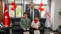 Bornova’da başkanlık koltuğu çocuklara emanet