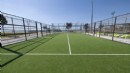 Bostanlı'ya 2 padel kortunda sona doğru