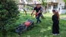 Buca'da minik başkan sahaya indi
