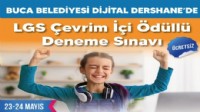 Buca'da öğrencilere ücretsiz deneme sınavı
