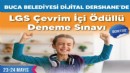 Buca'da öğrencilere ücretsiz deneme sınavı