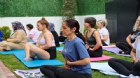 Bucalı kadınlar yoga ile güçleniyor