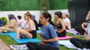 Bucalı kadınlar yoga ile güçleniyor