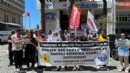 Büro emekçilerinden İzmir SGK önünde eylem
