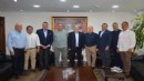 Büyükşehir komisyon üyelerinden Yalçın Ata'ya tebrik ziyareti
