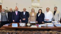 CHP'den AK Parti'ye geçen Başkan Fıçı'ya ilk ziyaret!