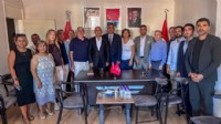 CHP'li Polat'tan Foça Belediyesi ziyareti