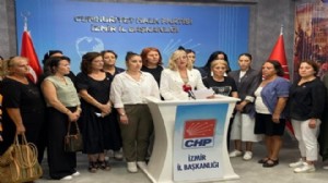 CHP'li kadınlardan İzmir'de açıklama: Eşitlik olmadan demokrasi olmaz