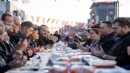Çamdibi’nde binlerce kişilik iftar sofrası