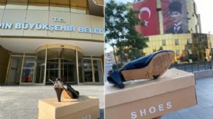 Çerçioğlu’na 'kırık topuklu ayakkabı' tepkisi!