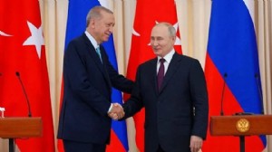 Cumhurbaşkanı Erdoğan, Putin'le görüştü