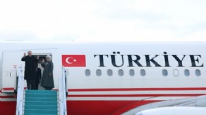Cumhurbaşkanı Erdoğan Türkmenistan'a gitti