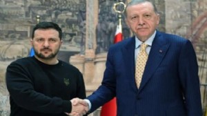 Cumhurbaşkanı Erdoğan, Zelenski ile görüştü
