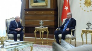 Cumhurbaşkanı Erdoğan ile Bahçeli görüştü