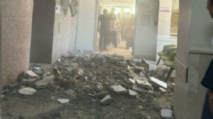 Denizli Devlet Hastanesi’nde asma tavan çöktü!