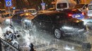 Depremin merkez üssü Sındırgı'da sağanak etkisi