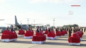 Devlet töreni: Türkiye şehitlerini uğurluyor!