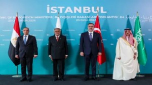 Dışişleri bakanları, İstanbul'da bir araya geldi