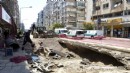Doğalgaz borusunda patlama: En işlek cadde trafiğe kapatıldı!