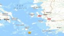 Ege Denizi'nde 4,9 büyüklüğünde deprem!