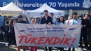 Ege'de sağlık emekçilerinden protesto: Tükendik!