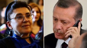 Erdoğan'dan Leyla Zana'ya başsağlığı telefonu