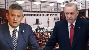 Erdoğan kürsüye çıktı, YENİ Partililer salonu terk etti!