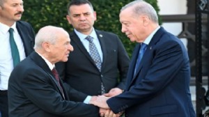 Erdoğan ve Bahçeli'nin görüşmesi sona erdi
