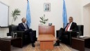 Erhürman ile Hristodulidis, ara bölgede bir araya geldi