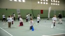 Eski milli sporcu çocukları tenisle buluşturuyor