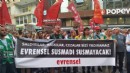 Evrensel gazetesine saldırı sonrası İzmir’de eylem