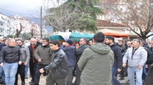 Feci kazada can veren kadına son veda