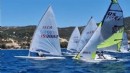 Foça'da yelken yarışları nefes kesti
