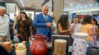 Gaziemir’de çamur sanata dönüştü