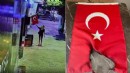 Gece vakti 'bayrak' provokasyonu!