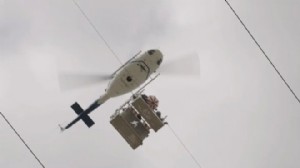 Giresun'da helikopter düştü!