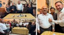 Gümrükçü yeni üyelere rozet taktı mesaj verdi: CHP terk edilecek bir cephe değildir!