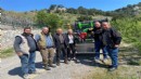 Güzelbahçe'den çiftçilere ilaçlama makinesi