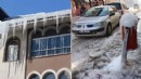 Hayat dondu: Termometreler eksi 23 dereceyi gördü!