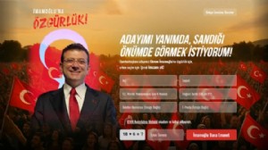 İmamoğlu için dijital imza kampanyası başlatıldı