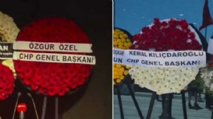 Kılıçdaroğlu'nun çelengi cenaze törenine alınmadı