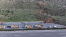 İstanbul-İzmir Otoyolu'nda heyelan mesaisi sürüyor