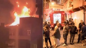 İstanbul'da binada patlama: Mahalleli sokağa döküldü