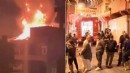 İstanbul'da binada patlama: Mahalleli sokağa döküldü