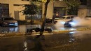 İstanbul'da sağanak etkili oldu: Yolları su bastı